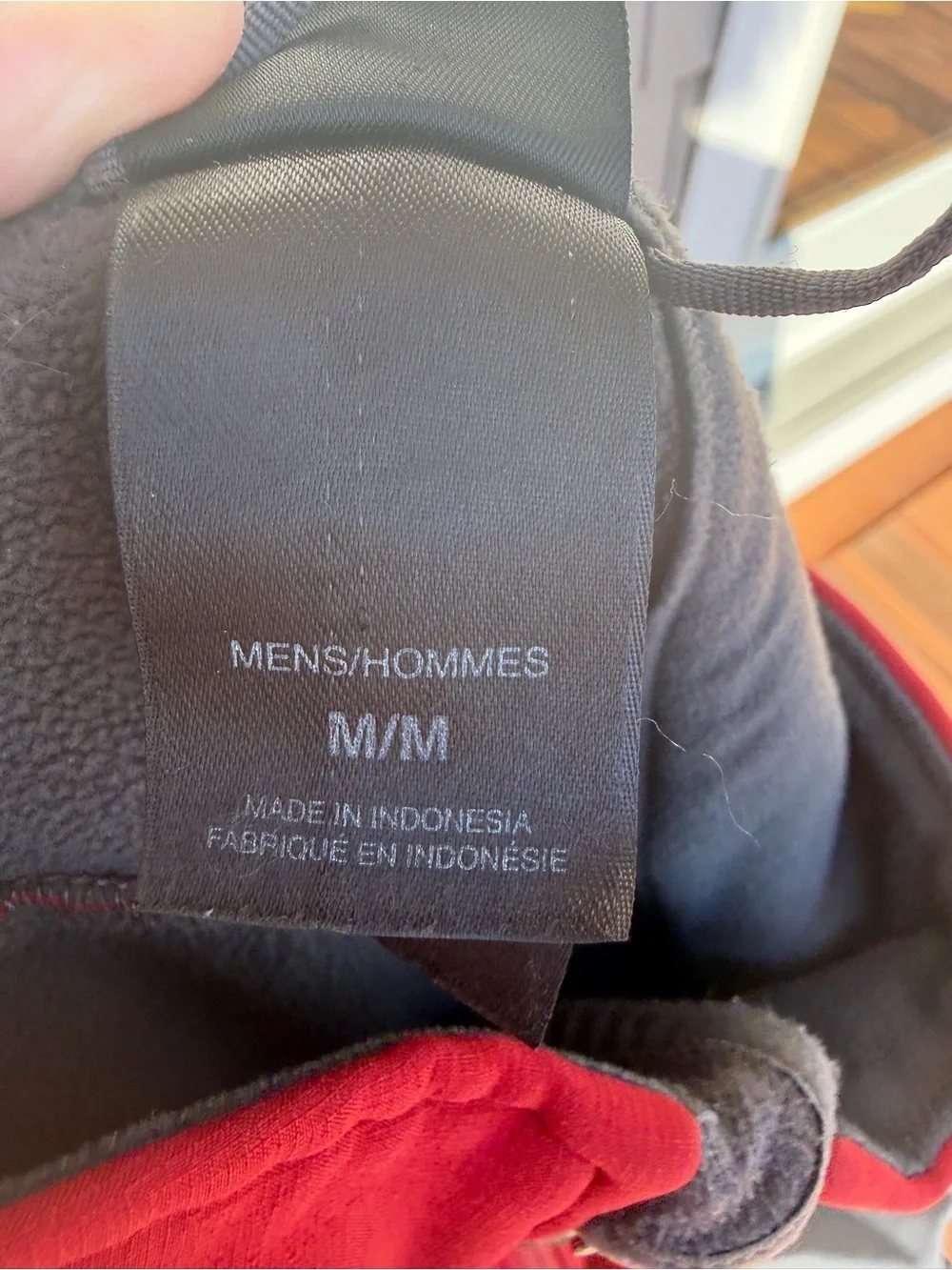 The North Face Red Apex Zip-Up Nylon Jacket